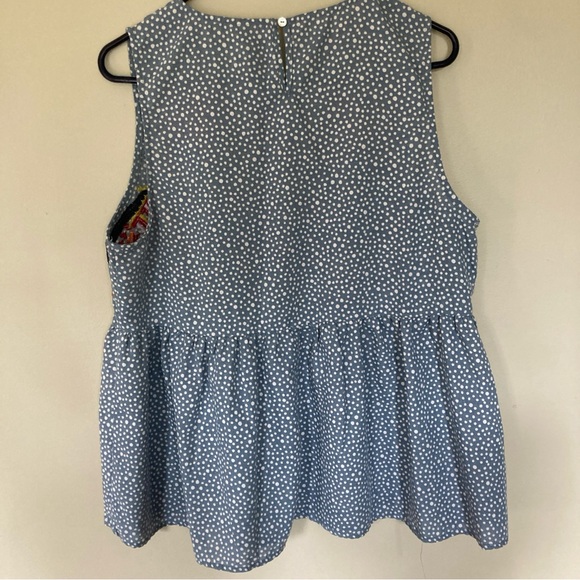 Entro Polka Dot Top with Vibrant Embroidery - Picture 4 of 6